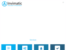 Tablet Screenshot of invimatic.com